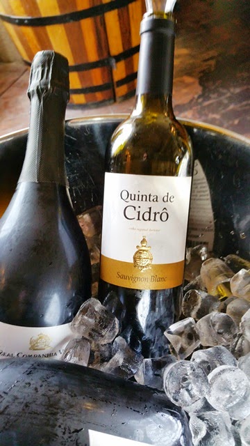 Quinta de Cidrô Sauvignon Blanc e Real Companhia Velha Espumante Pinot Noir & Chardonnay Bruto 2012 