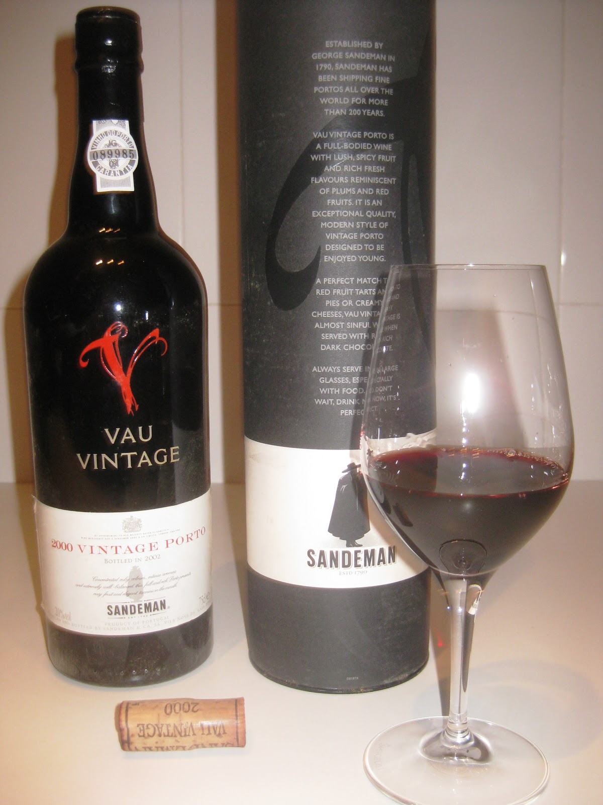 Sandeman Vau 2000 Vintage 