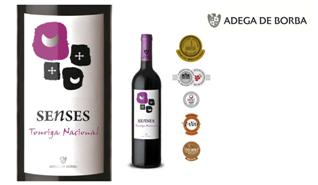 Adega de Borba Senses Touriga Nacional 2011 com Ouro no Concours Mondial de Bruxelles 2013