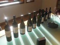 Os vinhos da prova