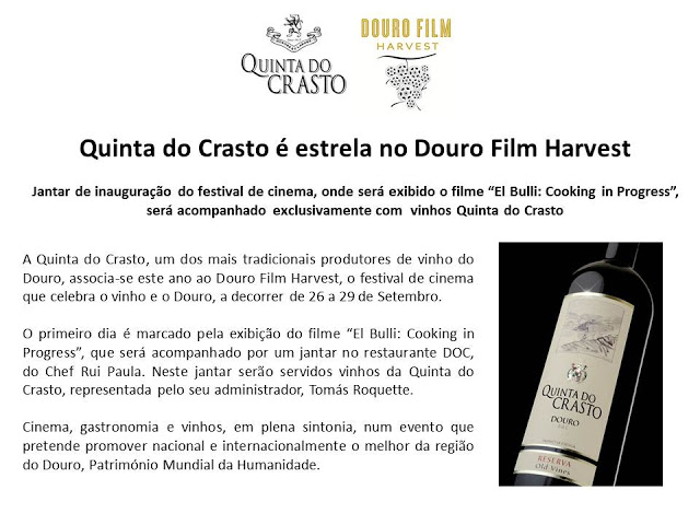 Quinta do Crasto é estrela no Douro Film Harvest